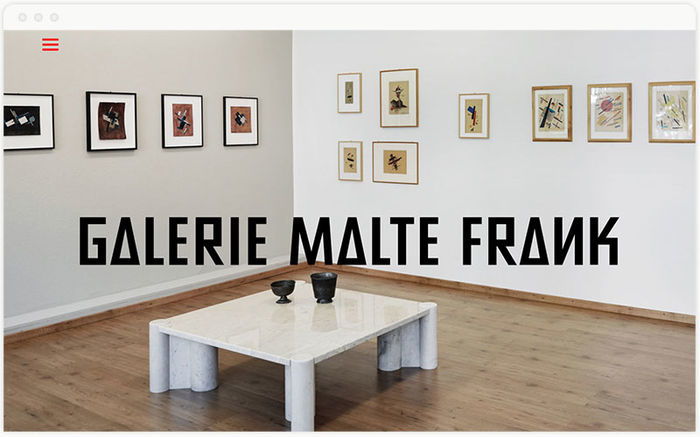 Galerie Malte Frank, Zug
